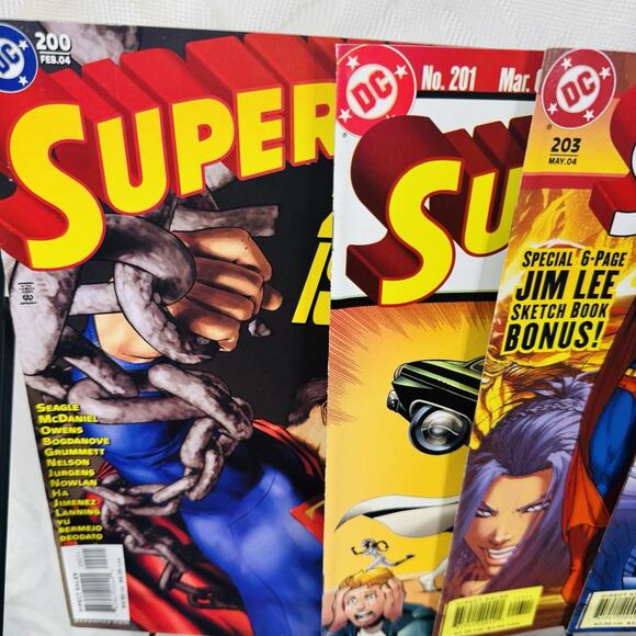 Superman 200-201 203-221 Lot Vs Zoom Jim Lee “For Tomorrow “ - Picture 2 of 6
